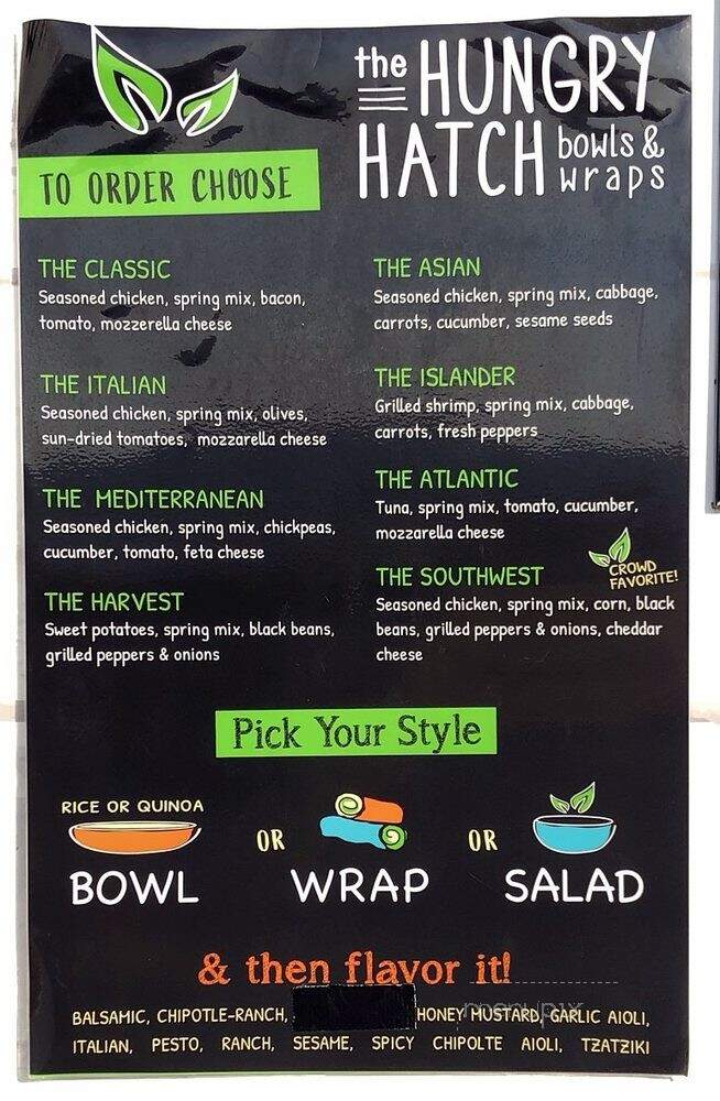 The Hungry Hatch - Kansas City, MO menu_pic