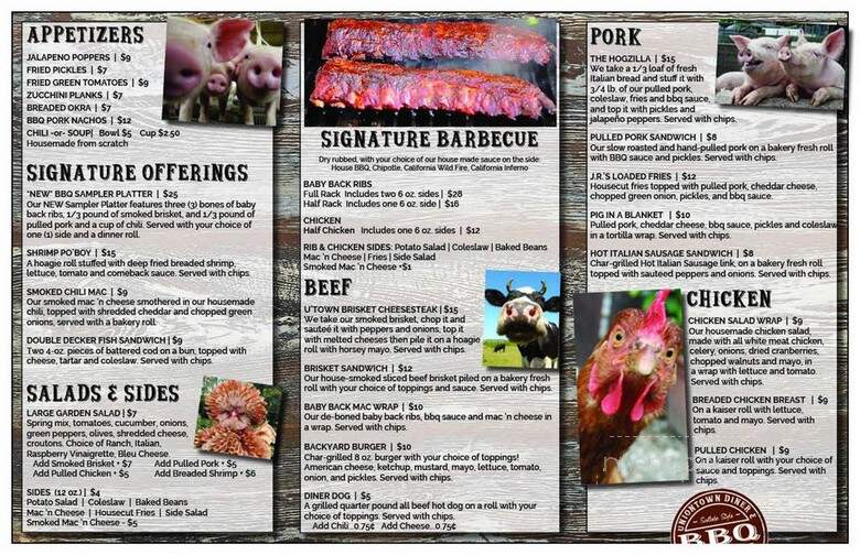 The New Uniontown Diner - Uniontown, PA menu_pic