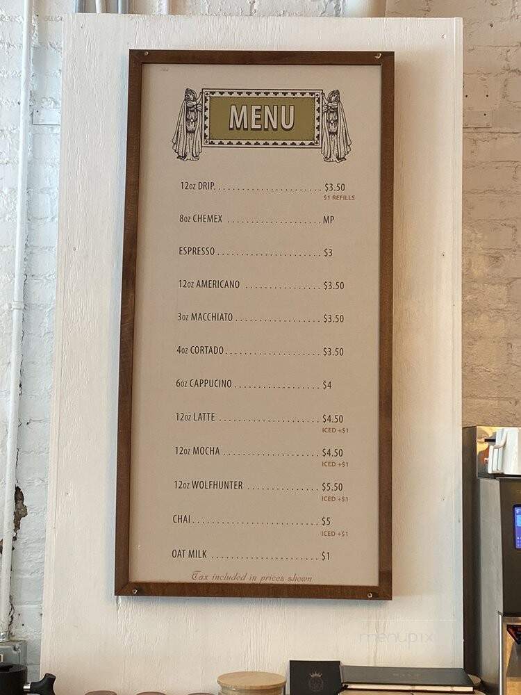 Wolf and Scout - Columbia, TN menu_pic