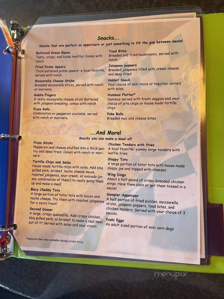 XP Gaming and Cafe - Elko, NV menu_pic