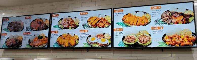 Blazin' Hawaiian - Los Angeles, CA menu_pic