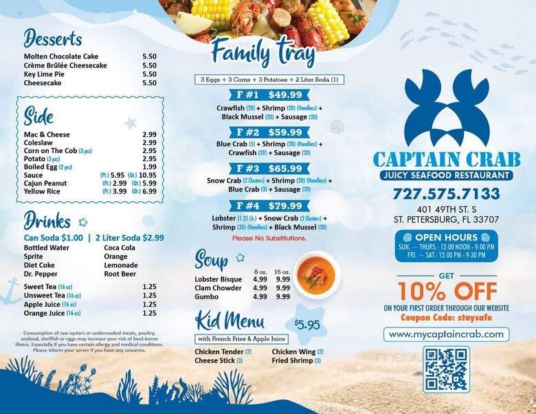 Captain Crab - Saint Petersburg, FL