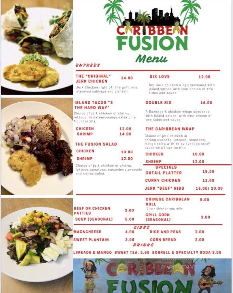 Caribbean Fusion Food - Charlotte, NC