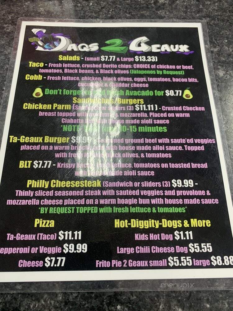 Daqs 2 Geaux - Mesquite, TX