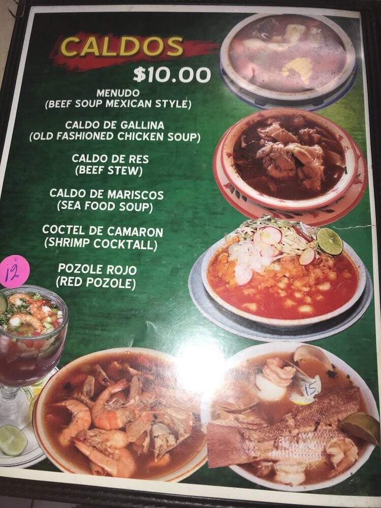 El Rey Del Taco - Indianapolis, IN menu_pic
