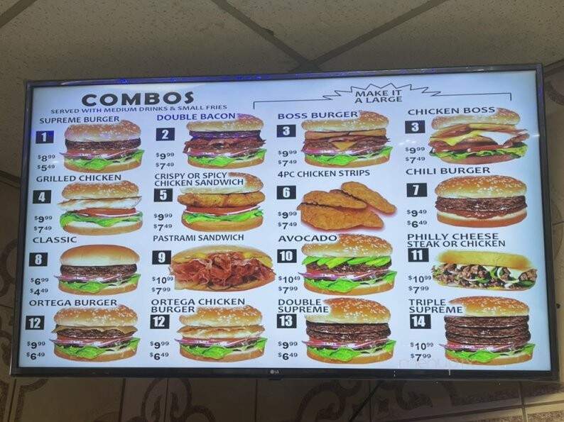 Frostees - Bakersfield, CA menu_pic