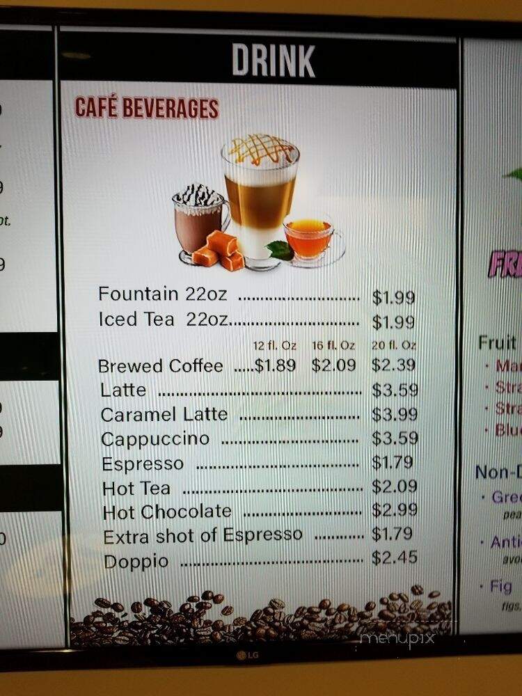 Gallery Cafe - Rockville, MD menu_pic