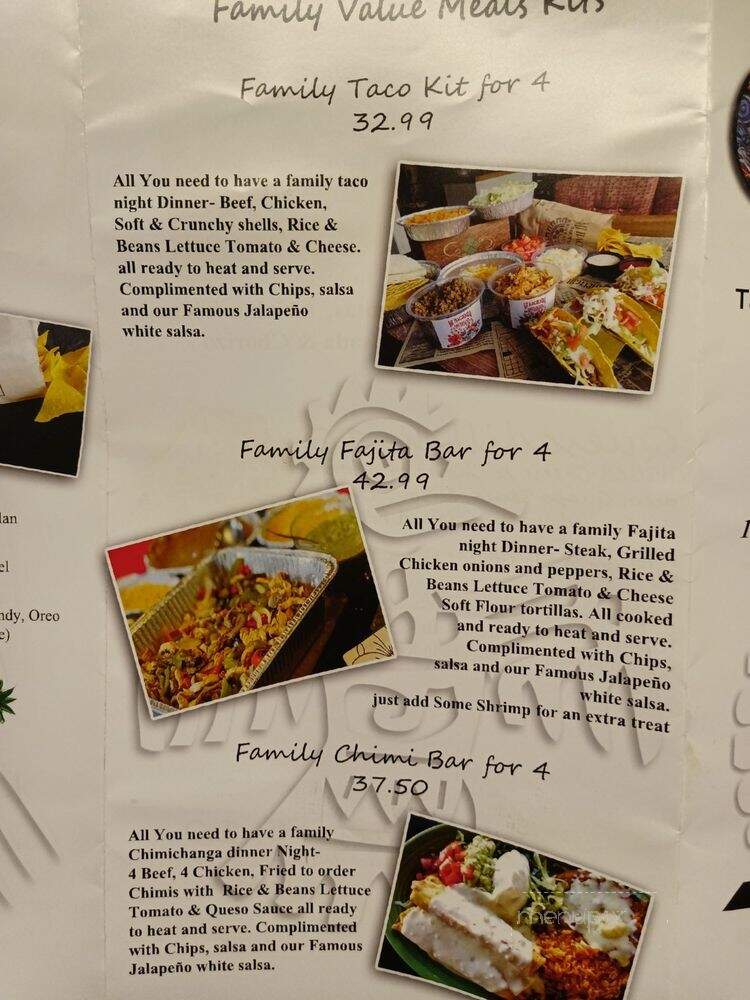Hacienda Catering Kitchen - Midlothian, VA menu_pic