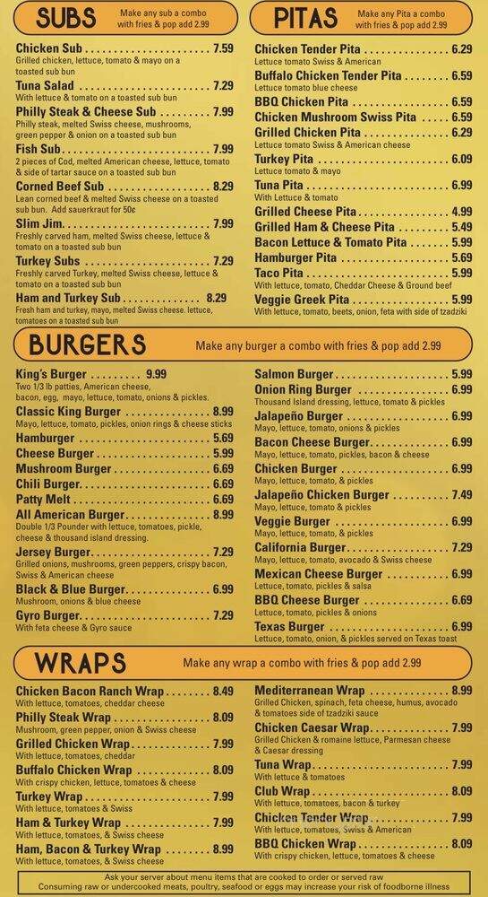 Koney King & Grille - Westland, MI menu_pic