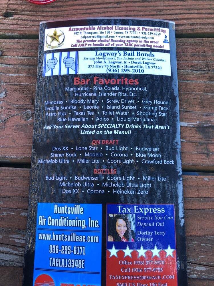 Kuntry Creole Kitchen - Huntsville, TX menu_pic