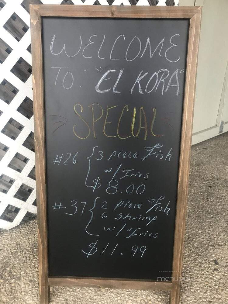 Mariscos El Kora - San Antonio, TX menu_pic