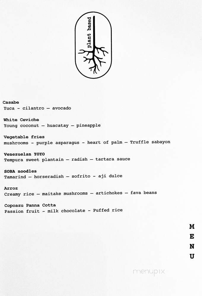 Mita - Washington, DC menu_pic