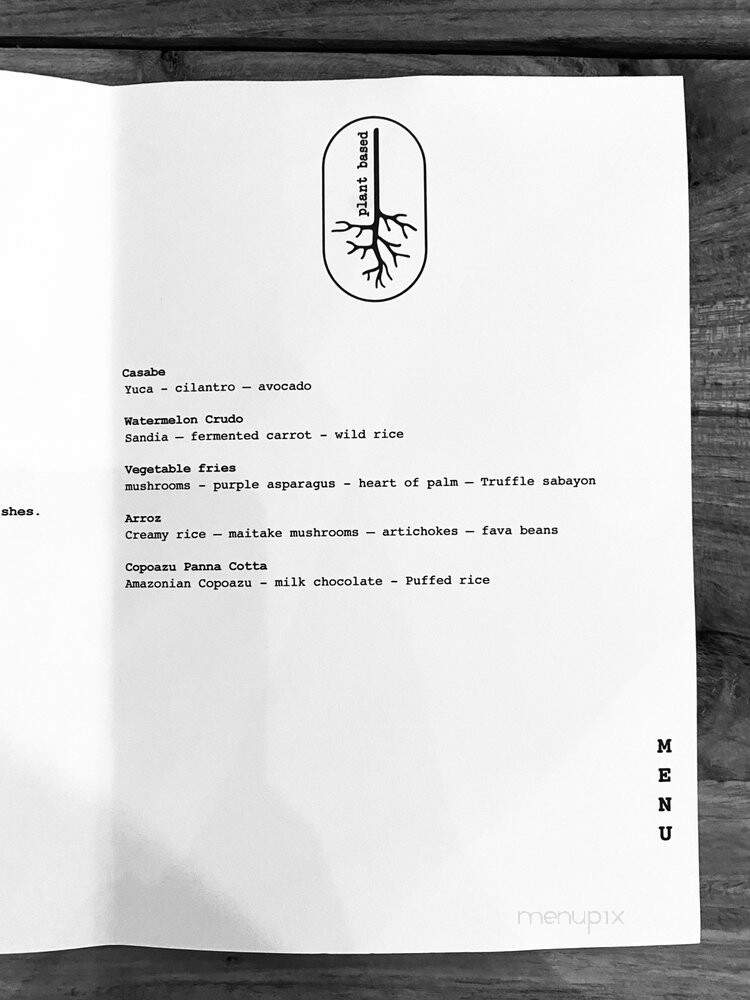 Mita - Washington, DC menu_pic