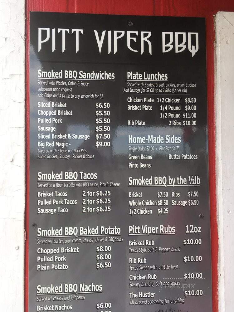 Pitt Viper BBQ - El Campo, TX