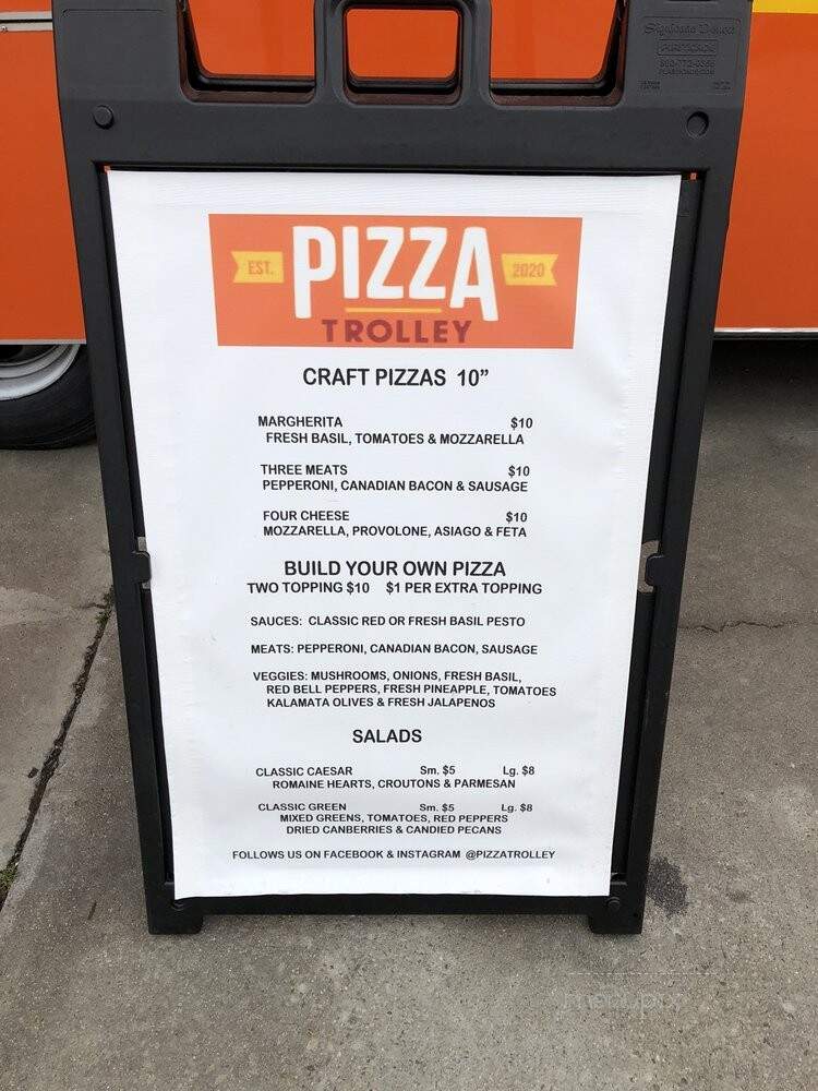 Pizza Trolley - San Diego, CA menu_pic