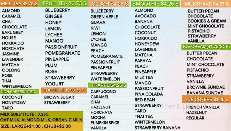 Quickly - Los Angeles, CA menu_pic