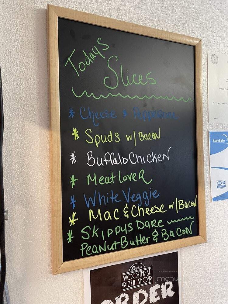 Randy's Wooster St Pizza - Hartford, CT menu_pic