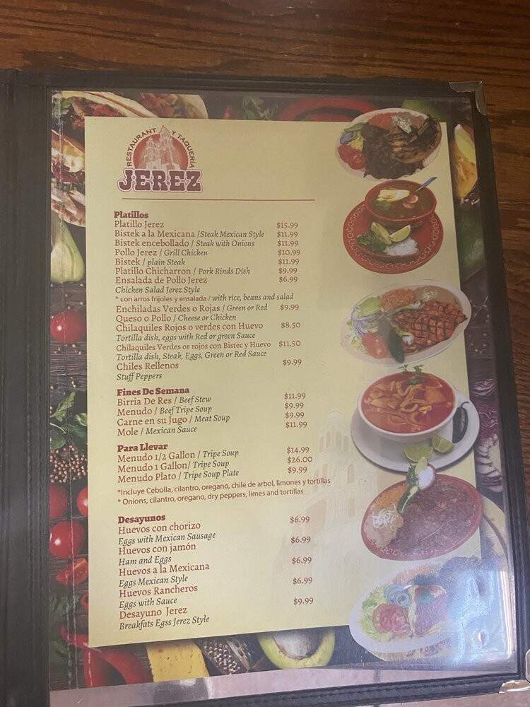 Restaurante y Taqueria Jerez - Melrose Park, IL
