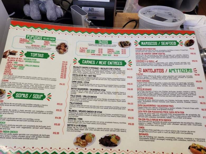 Sabor Casero Bakery - Frederick, MD menu_pic