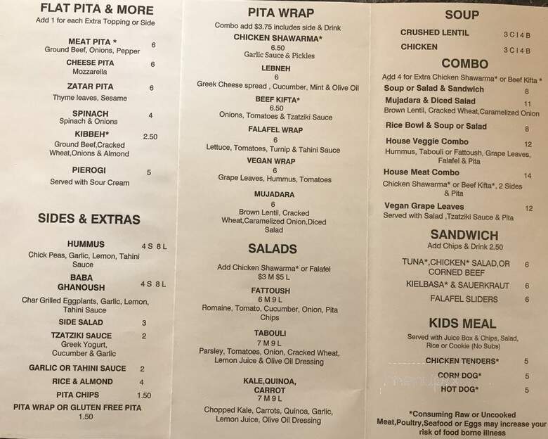 Soup & Scoop Cafe - South Lyon, MI menu_pic