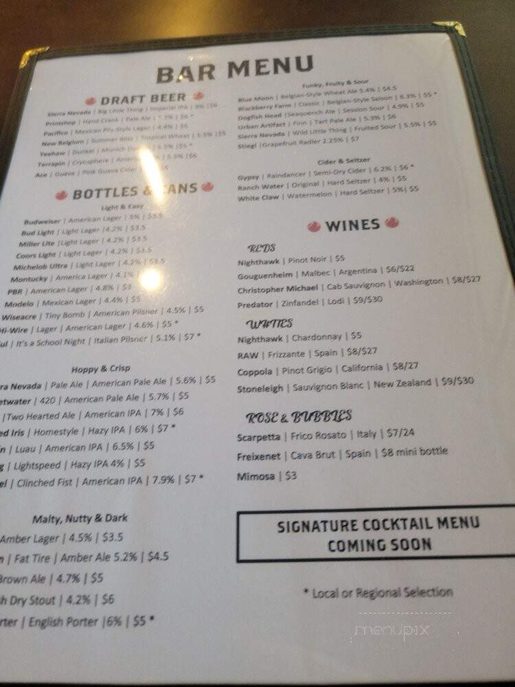 Sweet P's Uptown Corner - Knoxville, TN menu_pic