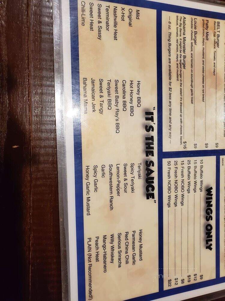 Things & Wings - Dothan, AL menu_pic