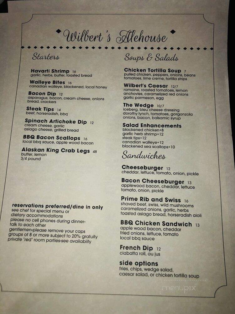 Wilberts Alehouse - Brookings, SD