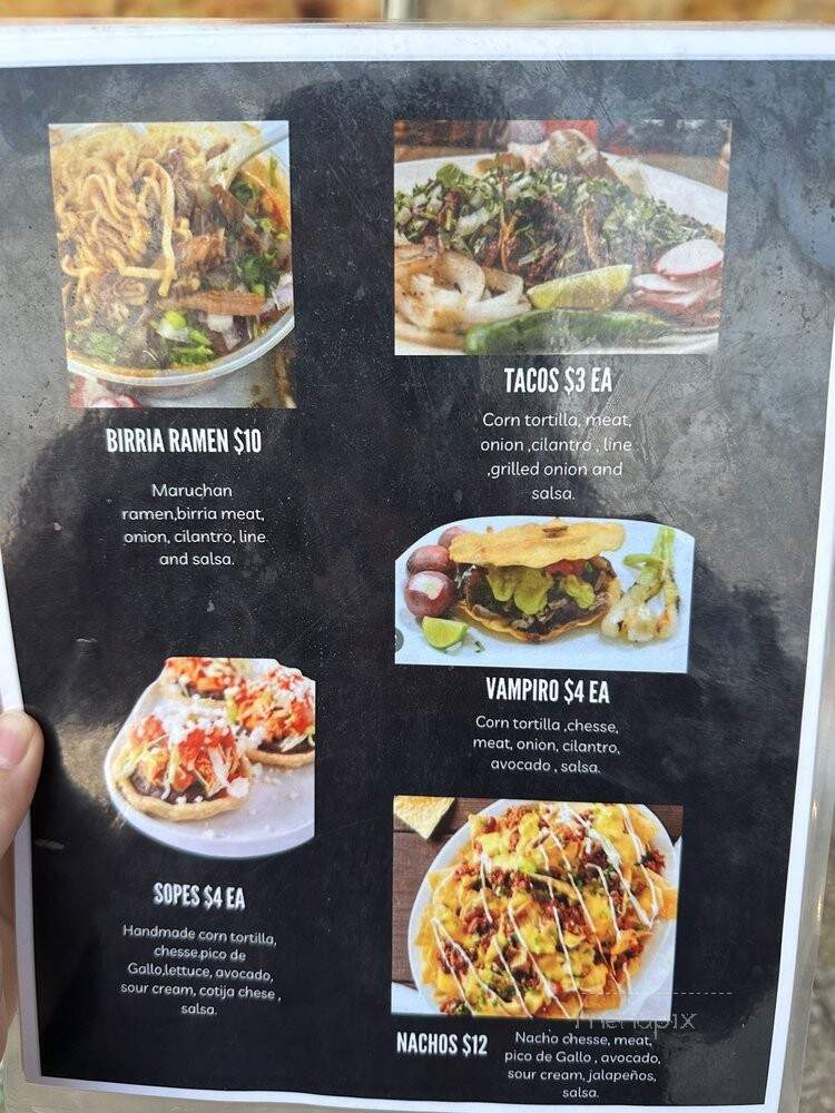 Azteca's - Baton Rouge, LA menu_pic