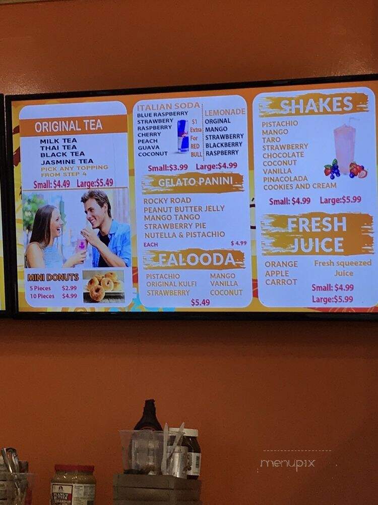 Boba Smoothies - Seattle, WA menu_pic