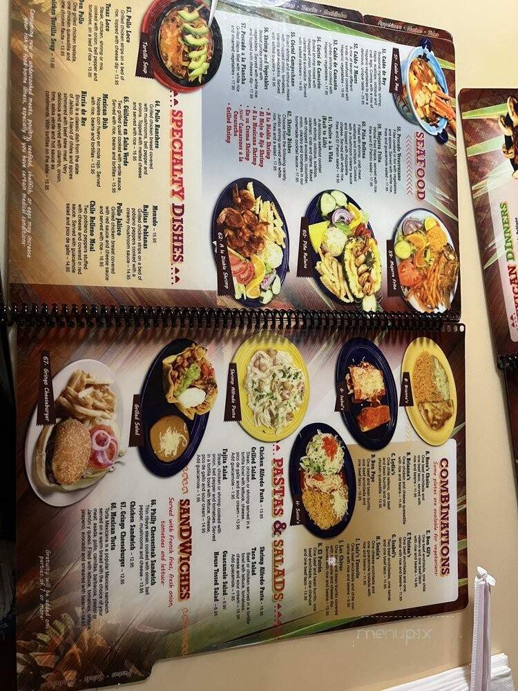 El Patron - Pensacola, FL menu_pic