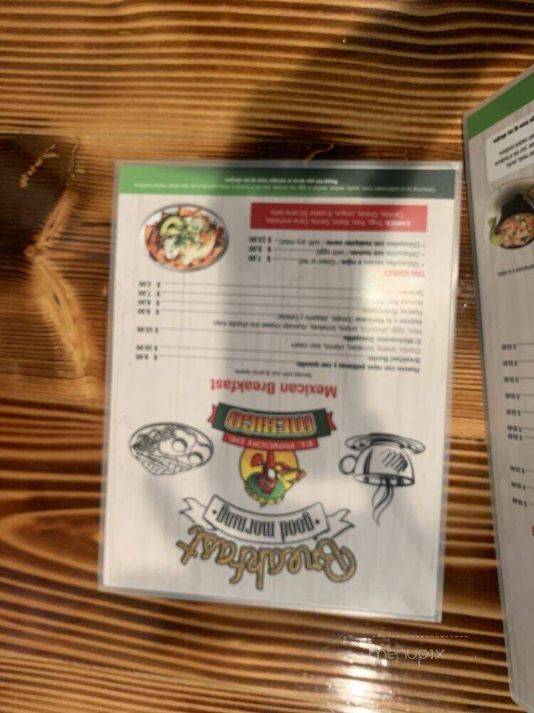 El Rincon De Mexico - The Bronx, NY menu_pic