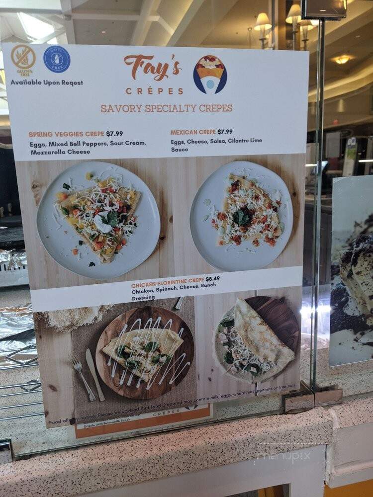 Fay's Crepes - Columbus, OH menu_pic