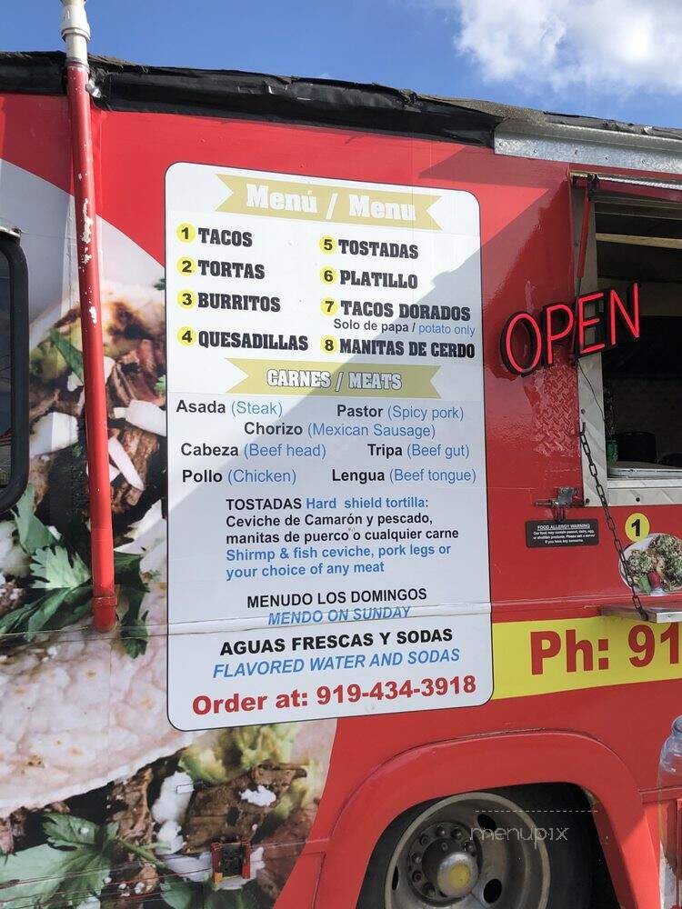 La Tapatia - Franklin, TN menu_pic