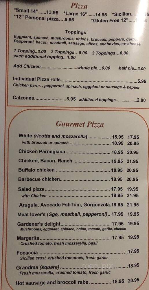 Midland On Kimball Pizzeria - Yonkers, NY menu_pic