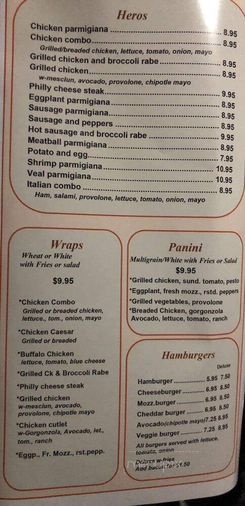Midland On Kimball Pizzeria - Yonkers, NY menu_pic