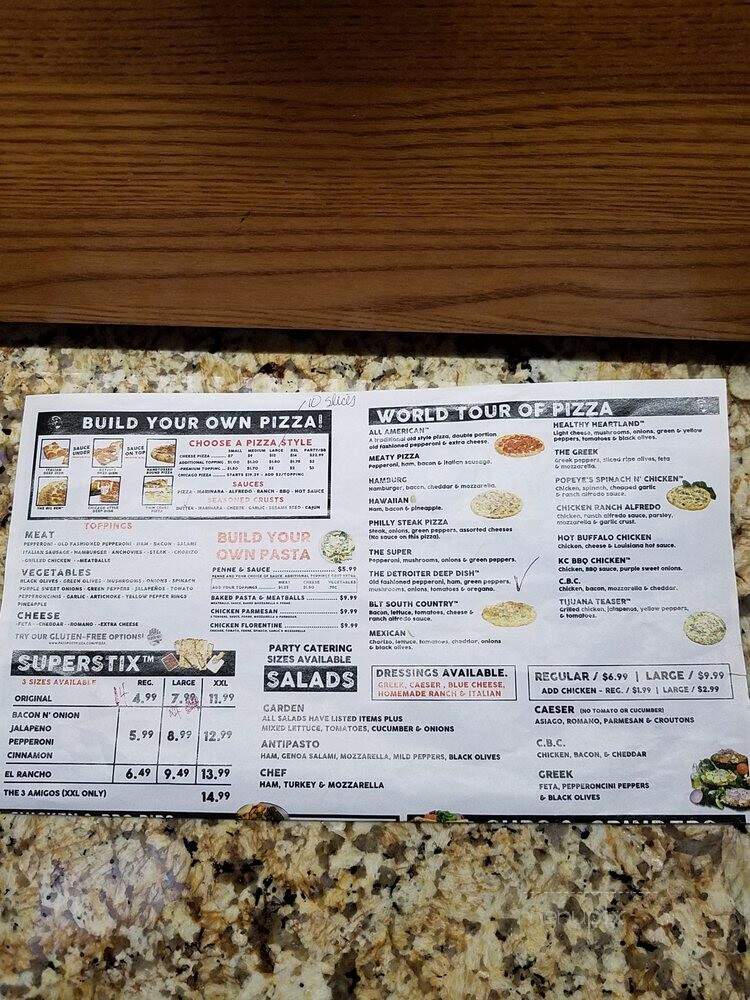 Passport Pizza - Macomb, MI menu_pic