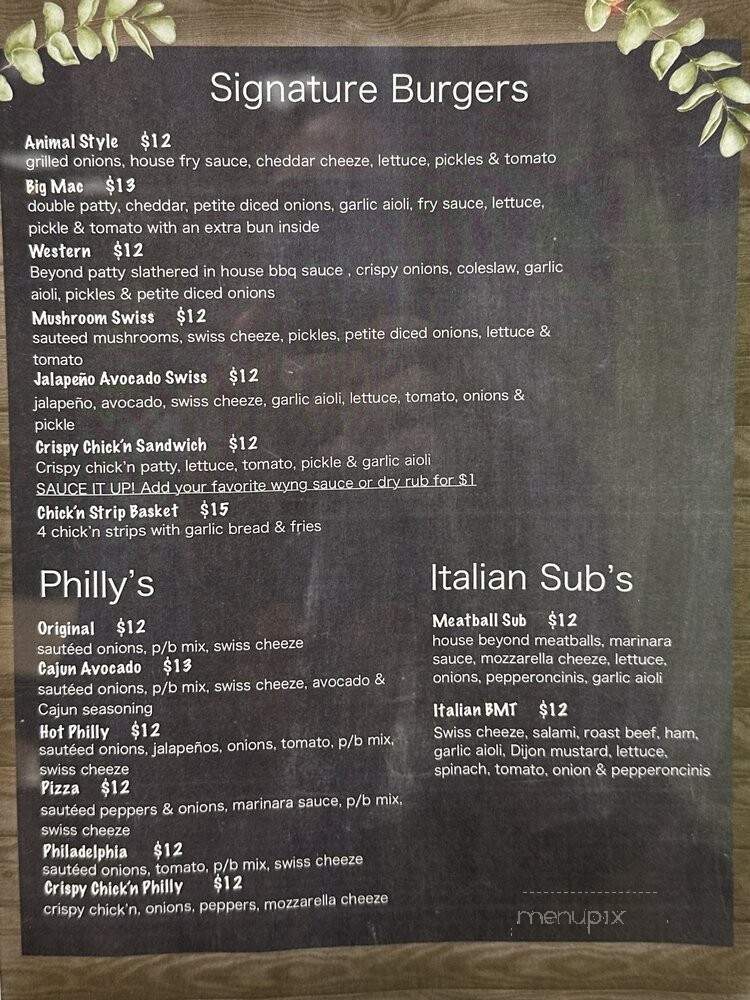 Preference - Anchorage, AK menu_pic