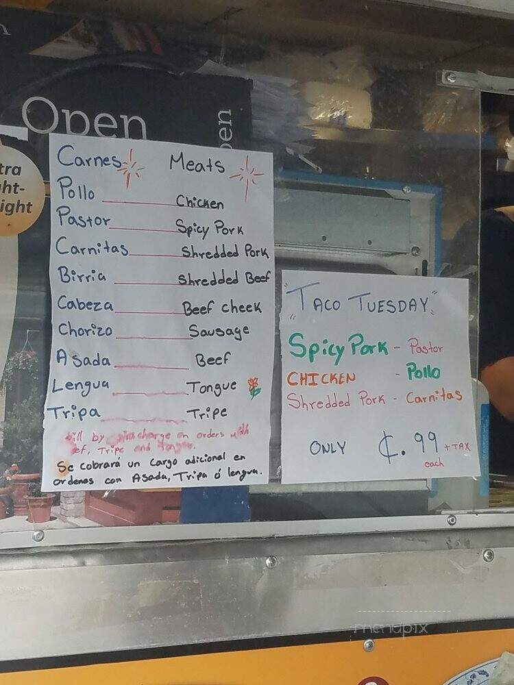 Taqueria el Parian - Seattle, WA menu_pic