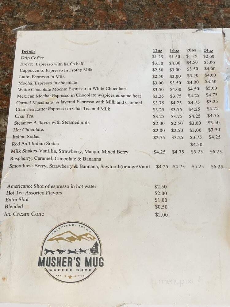 The Country Crumb - Fairfield, ID menu_pic