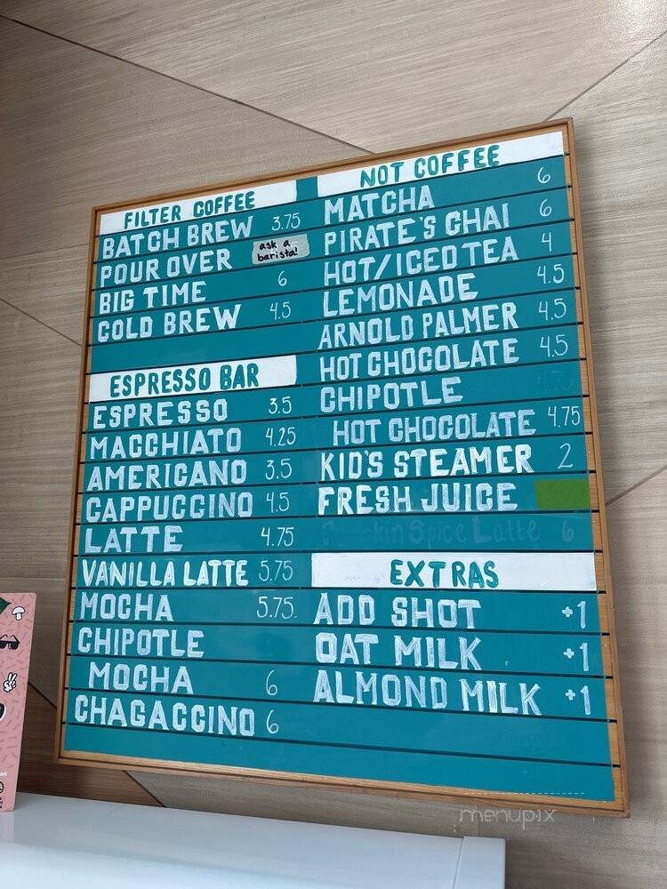 Alana's Coffee Roasters - West Hollywood, CA menu_pic