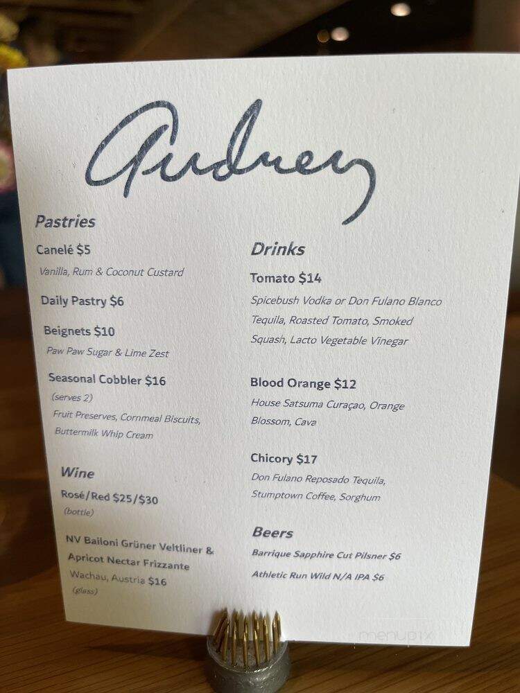 Audrey - Nashville, TN menu_pic