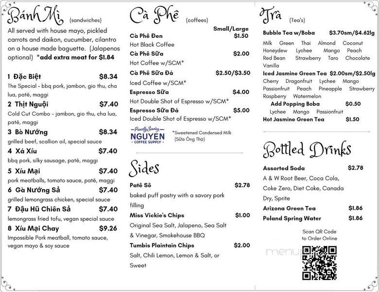Banh Mi 47 - Albany, NY menu_pic
