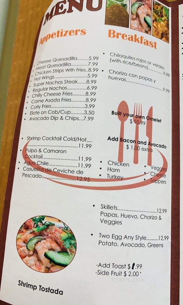 Bella Cocina - Citrus Heights, CA menu_pic
