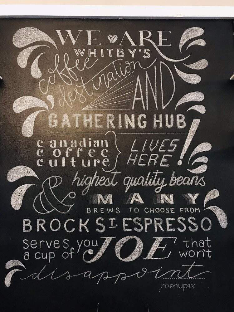 Brock St Espresso - Whitby, ON menu_pic