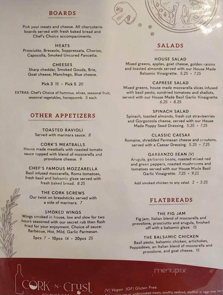 Cork N Crust Bellevue - Bellevue, KY menu_pic