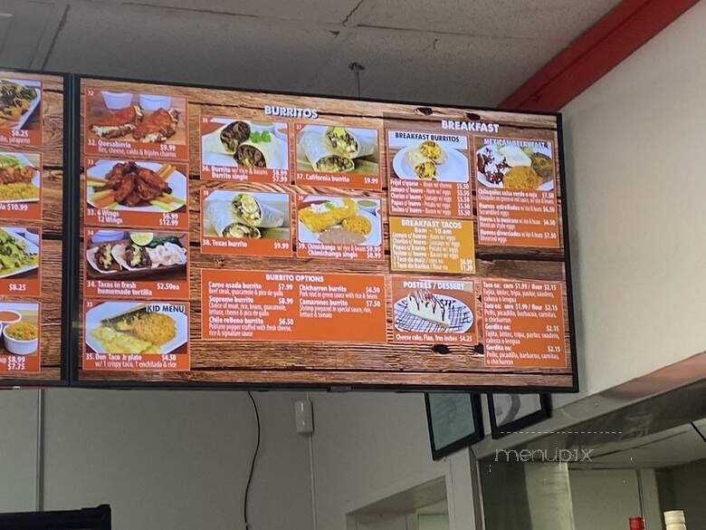 Don Taco - Duncanville, TX menu_pic
