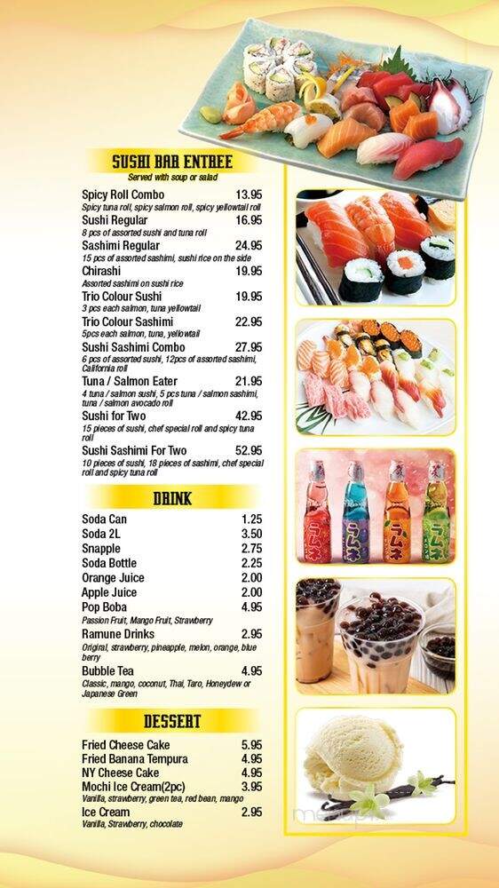 Foody Asian Bistro - Mount Laurel Township, NJ menu_pic
