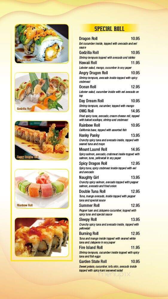 Foody Asian Bistro - Mount Laurel Township, NJ menu_pic