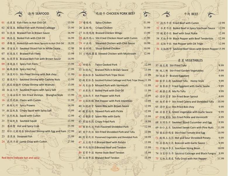 Fortune - Lincoln, NE menu_pic