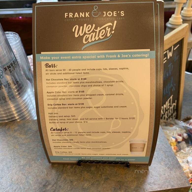 Frank & Joe's Coffee House - Wichita Falls, TX